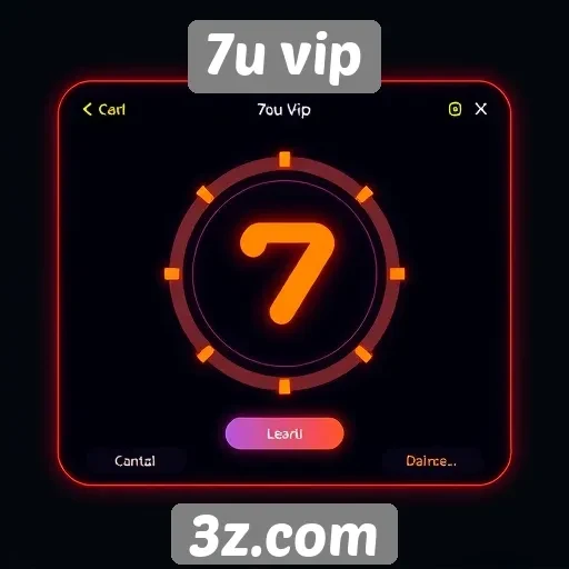 Interface do usuário do 7u vip é intuitiva